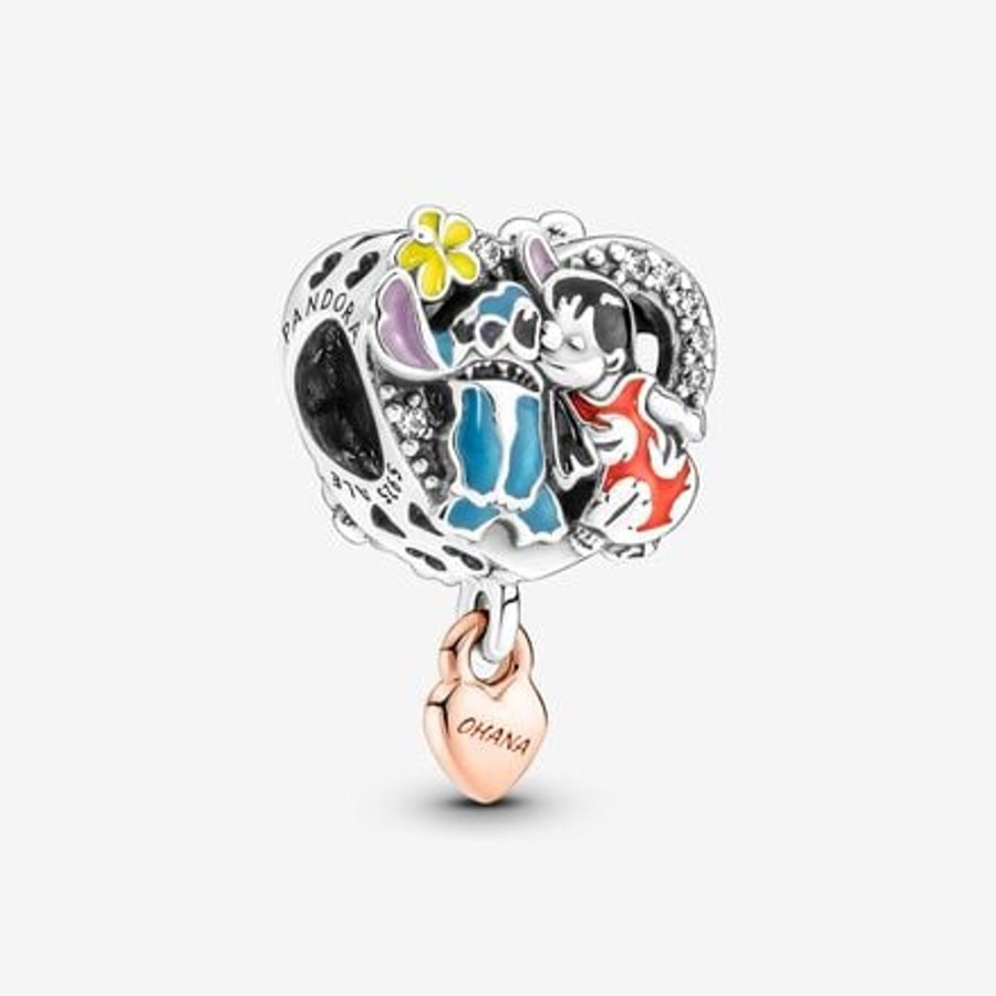 Charms Pandora | Disney, Charm Lilo & Stitch, Ohana