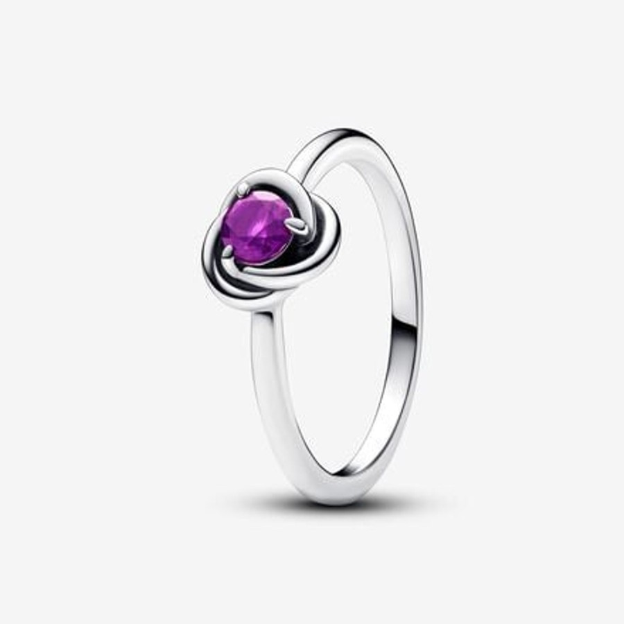 Anelli Pandora | Anello Cerchio Eterno Viola