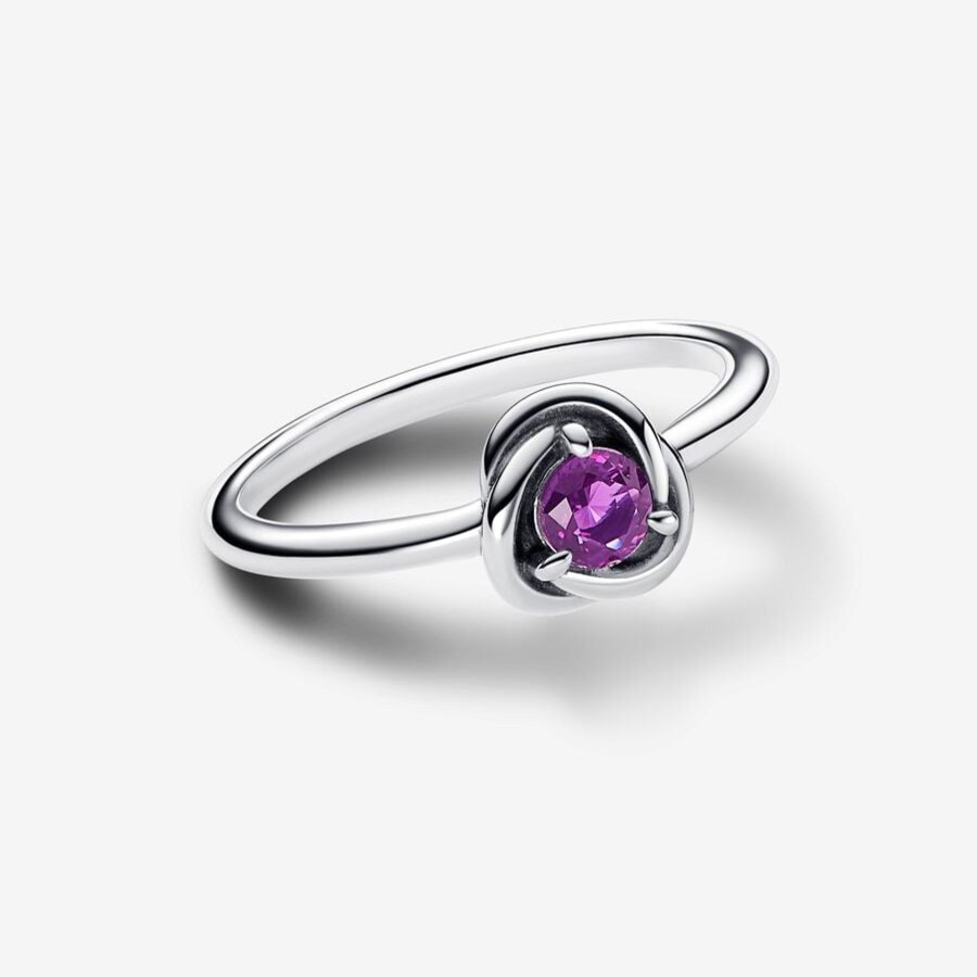 Anelli Pandora | Anello Cerchio Eterno Viola