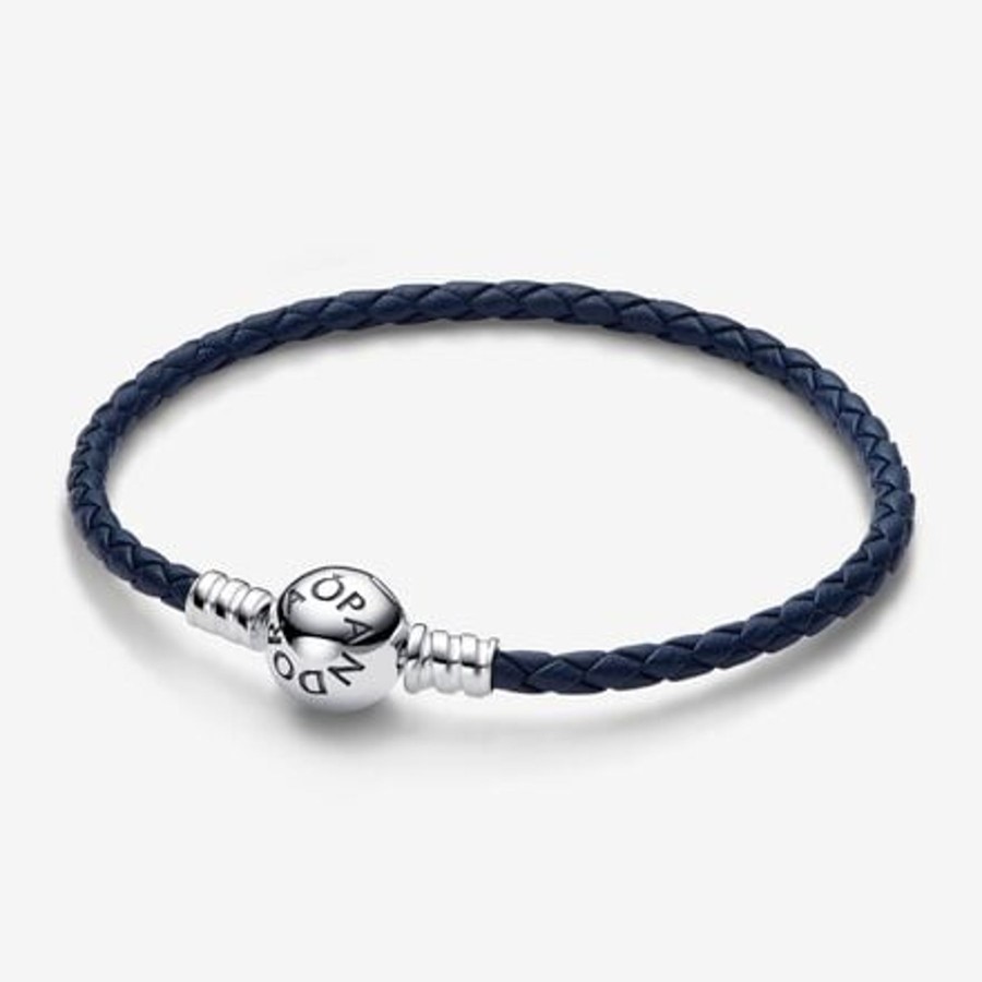 Bracciali Pandora | Bracciale In Pelle Blu