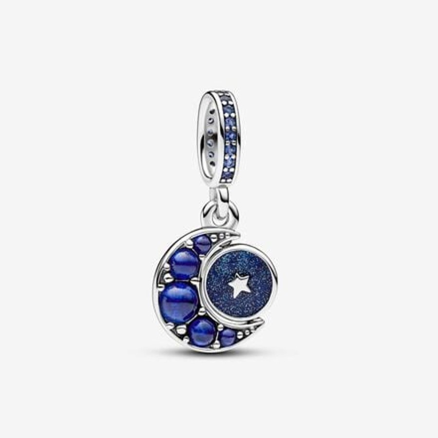 Charms Pandora | Charm Pendente Luna Girevole