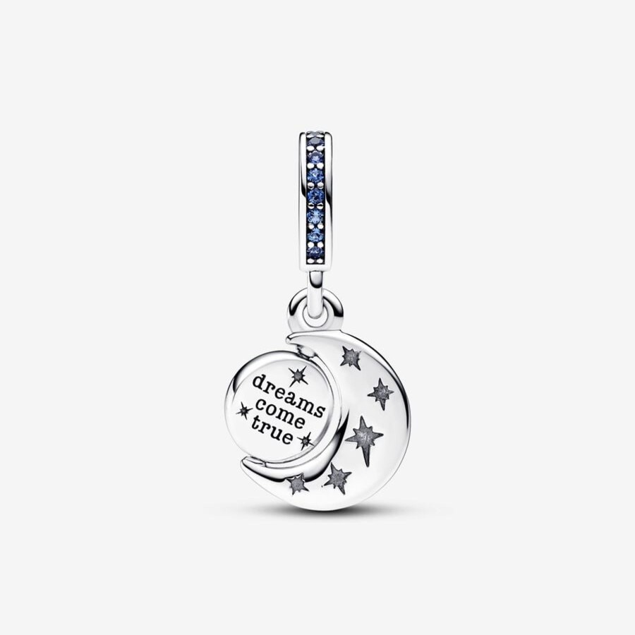 Charms Pandora | Charm Pendente Luna Girevole