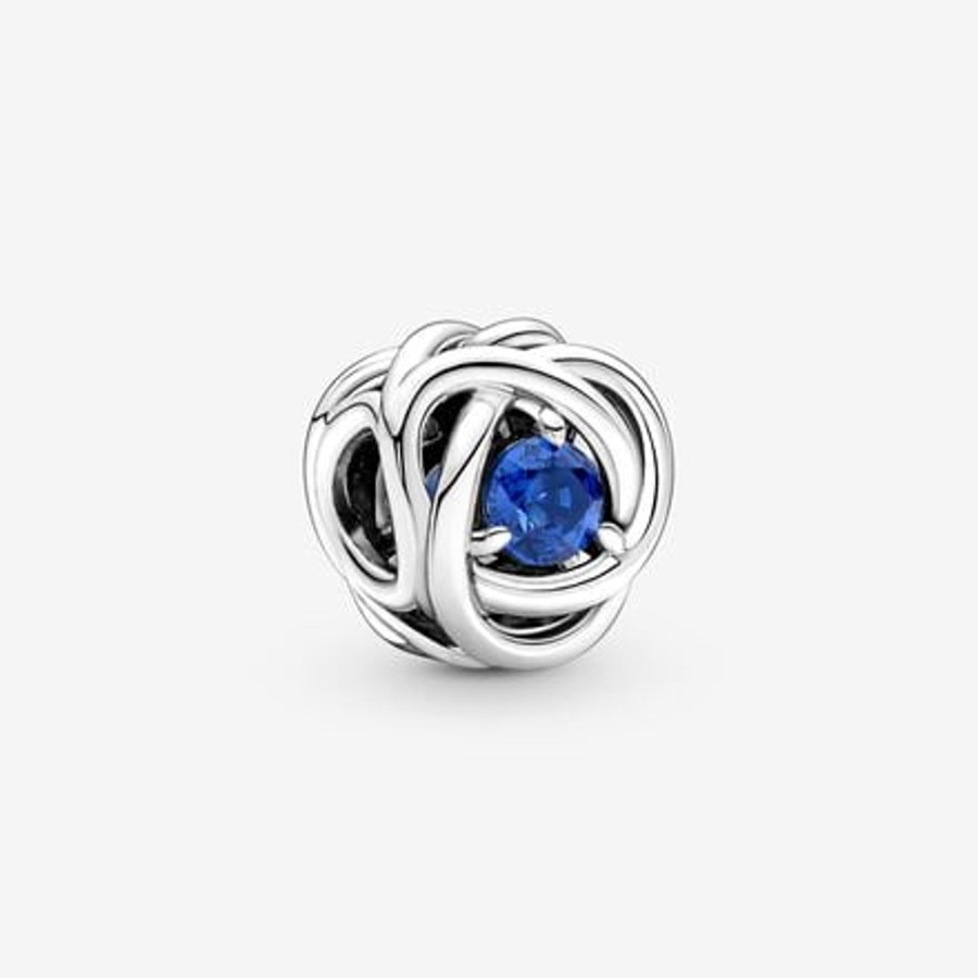 Charms Pandora | Charm Cerchio Eterno Blu Settembre