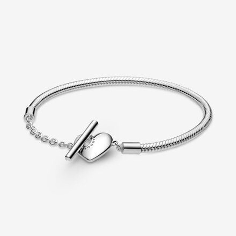 Bracciali Pandora | Bracciale Con Chiusura A T E Cuore