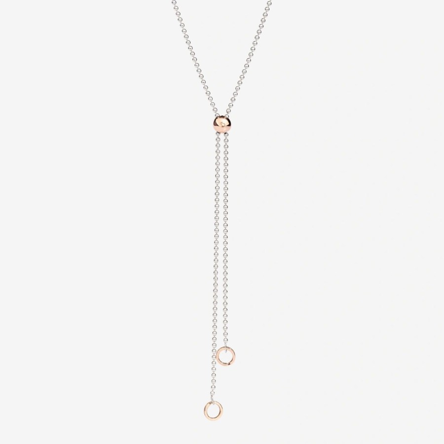 Collane E Pendenti DoDo | Collana Lariat Bollicine 80 Cm