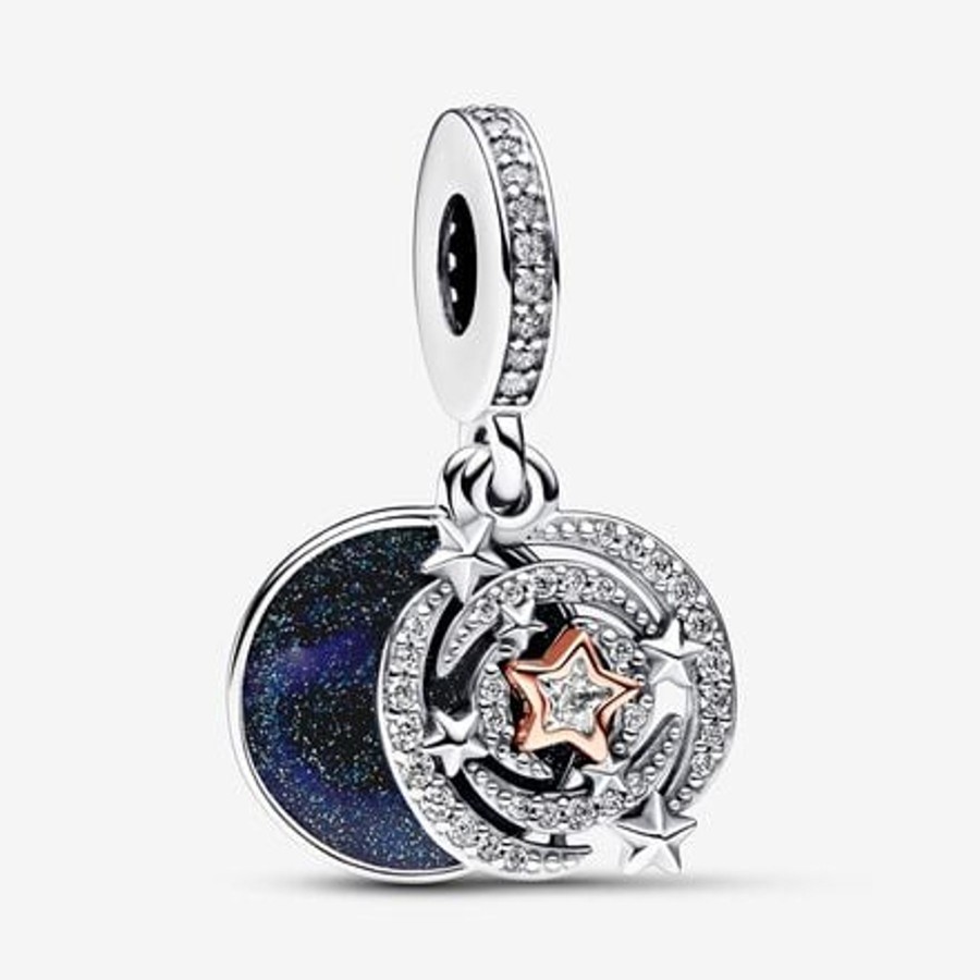 Charms Pandora | Charm Pendente Cielo Con Stelle Cadenti