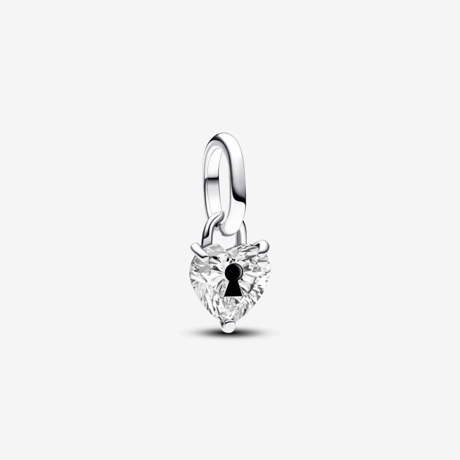 Charms Pandora | Charm Mini Pendente Keyhole Heart Pandora Me