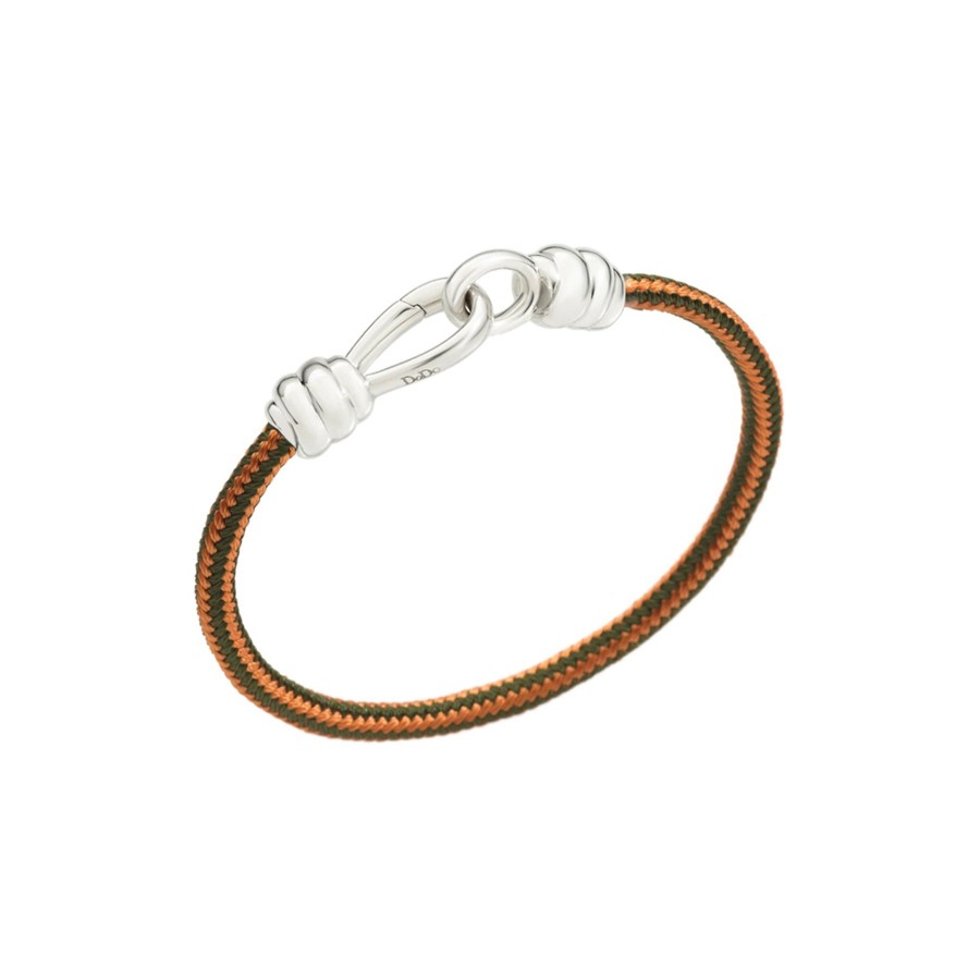 Bracciali DoDo | Bracciale Nodo Arancio E Verde