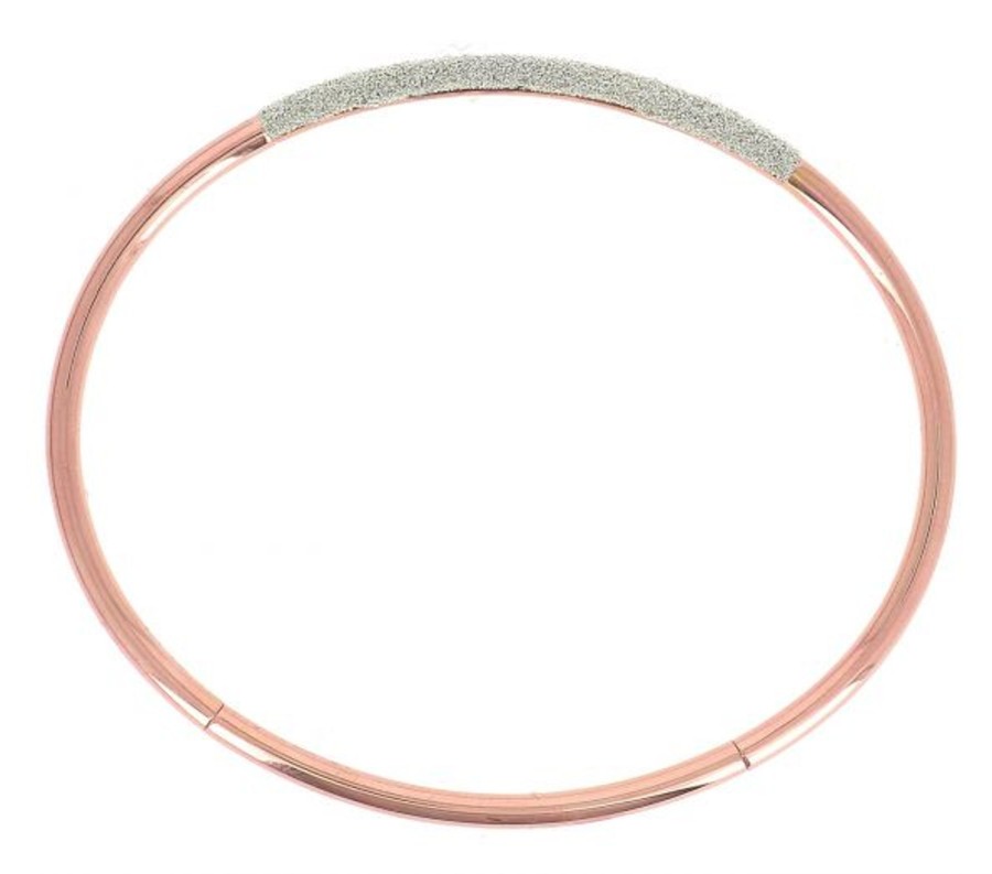 Bracciali Pesavento | Bracciale Oro Rosa E Polvere Di Diamanti