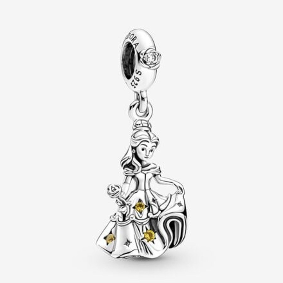 Charms Pandora | Disney, La Bella E La Bestia, Charm Belle