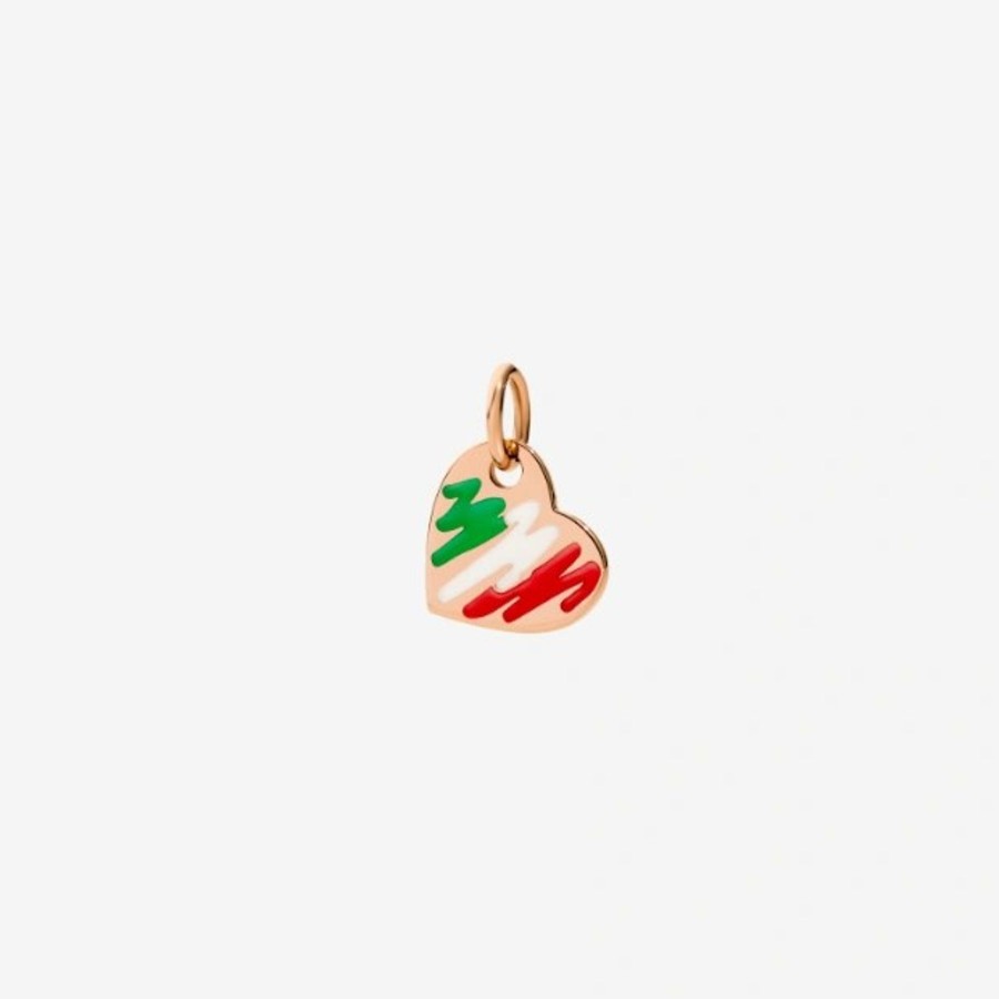 Charms DoDo | Ciondolo Cuore Tricolore