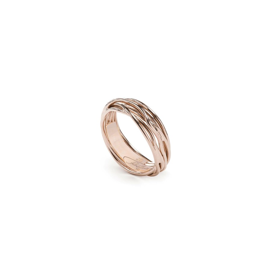 Anelli Filodellavita | Filodellavita Classic 7 Fili In Oro Rosa 9Kt