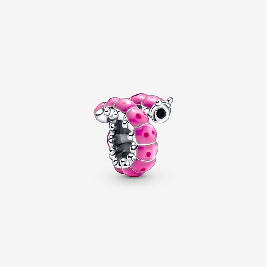 Charms Pandora | Charm Bruco Rosa