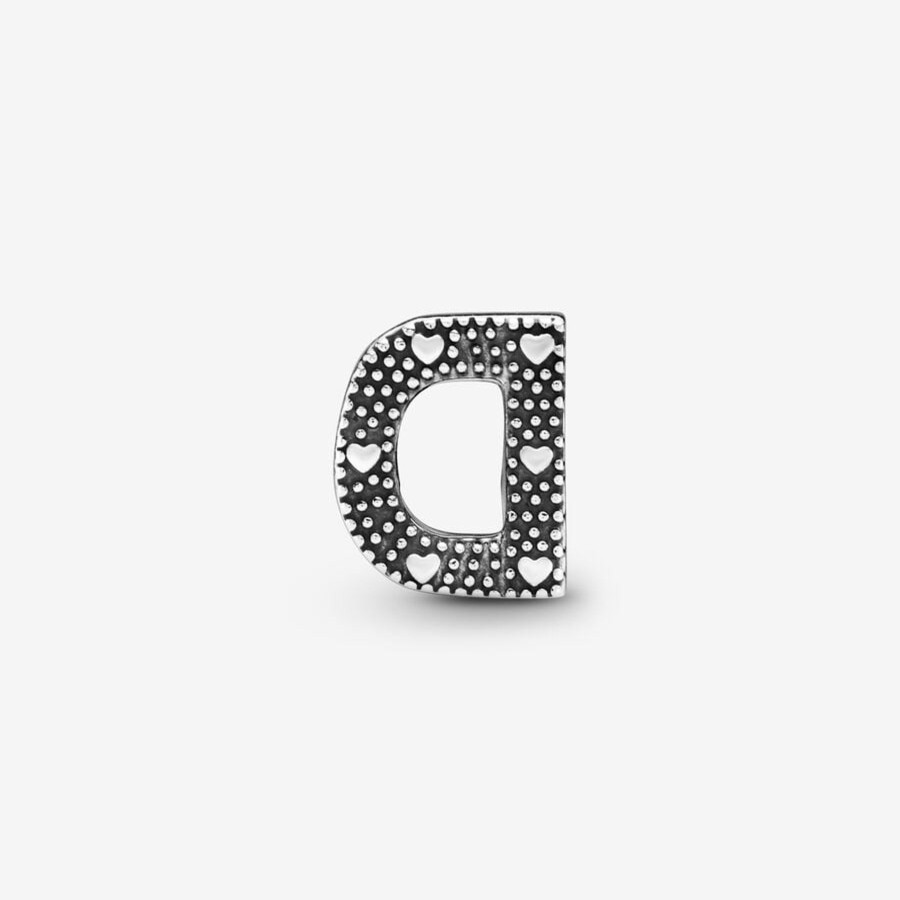 Charms Pandora | Charm Lettera D