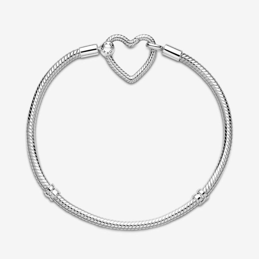 Bracciali Pandora | Bracciale Con Chiusura A Cuore Componibile