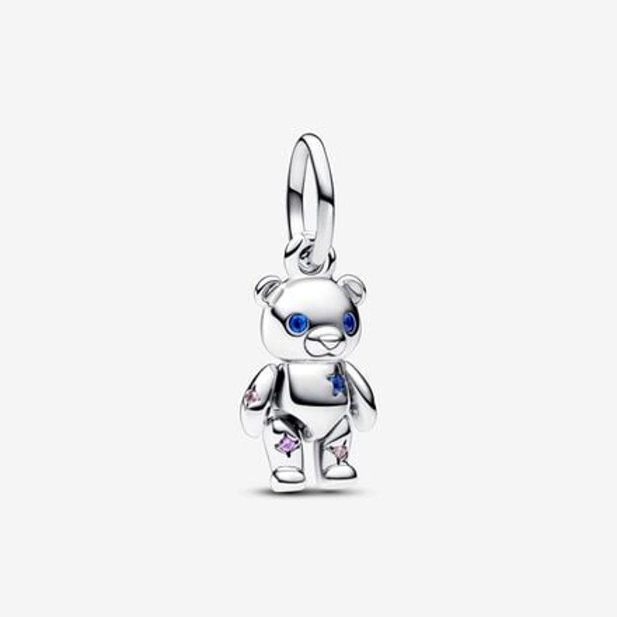 Charms Pandora | Charm Pendente Orsetto Teddy Con Zampe Mobili