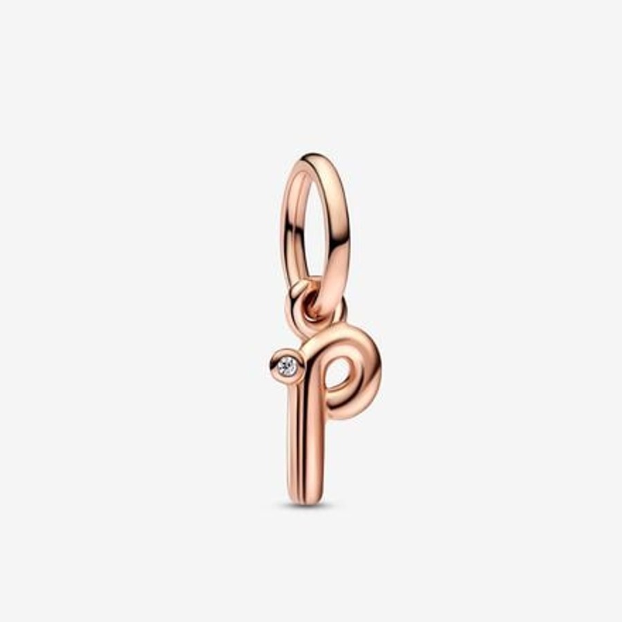 Charms Pandora | Charm Lettera P Pendente