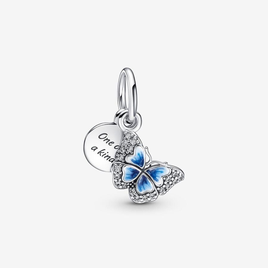 Charms Pandora | Charm Pendente Farfalla Blu