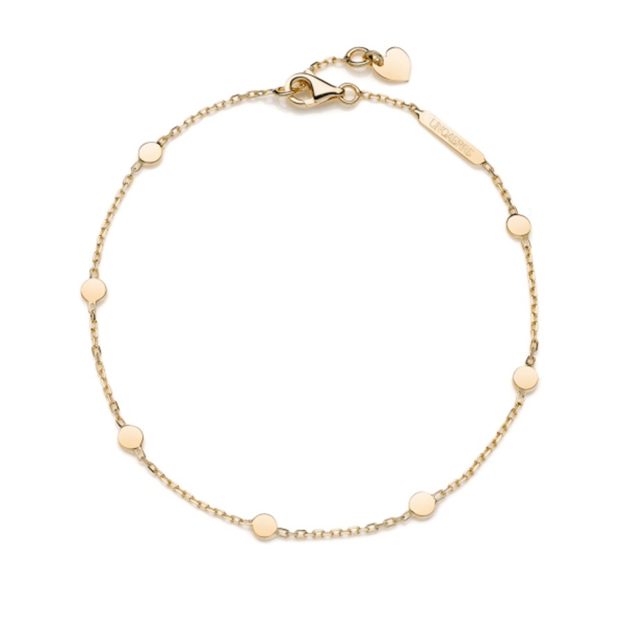 Bracciali Unoaerre italian jewellery | Bracciale In Oro Con Dischetti Piccoli