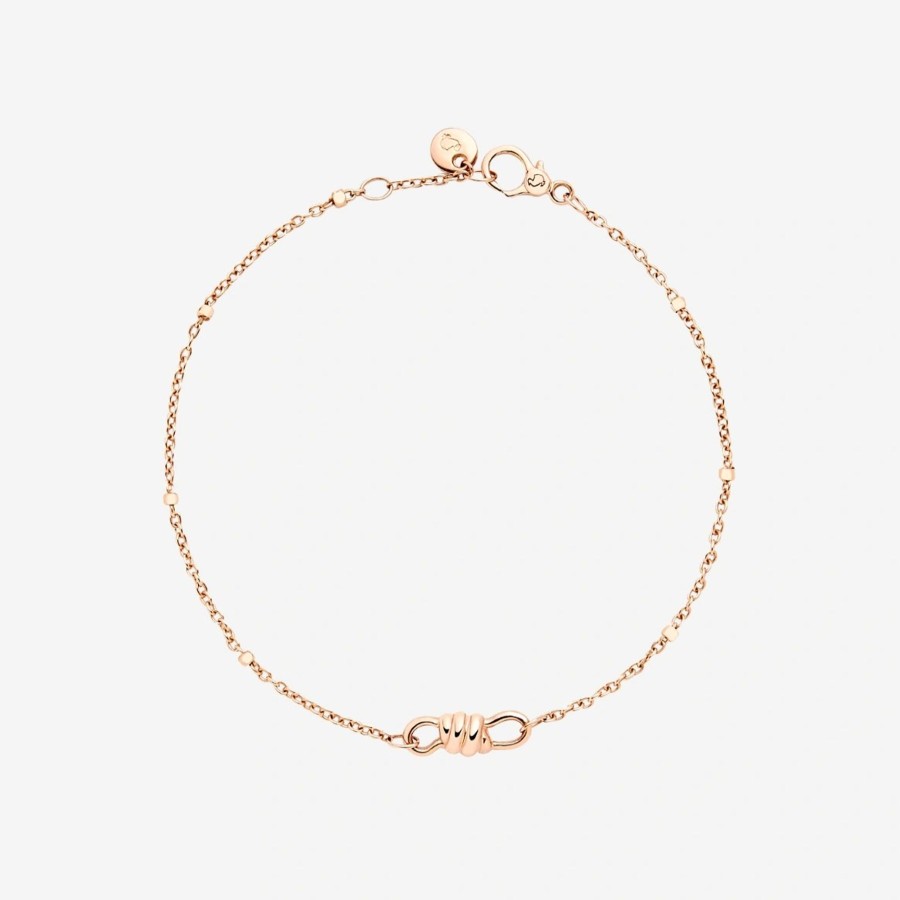 Bracciali DoDo | Bracciale Nodo Oro Rosa